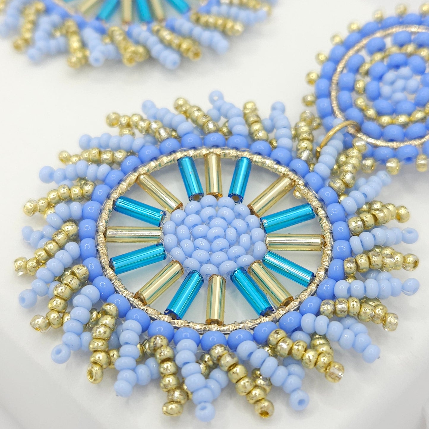 Flaming Sun Earrings