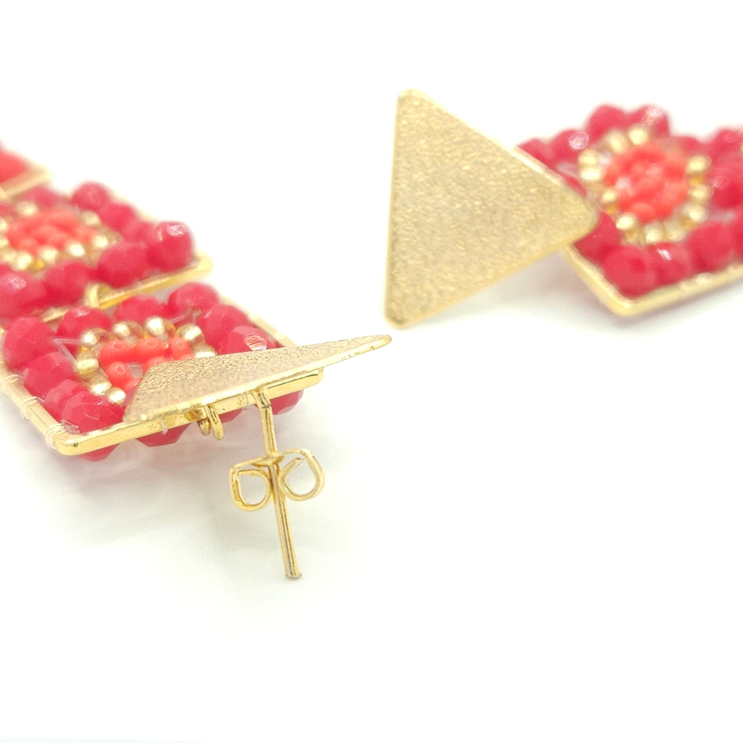 Dangling Squares Earrings