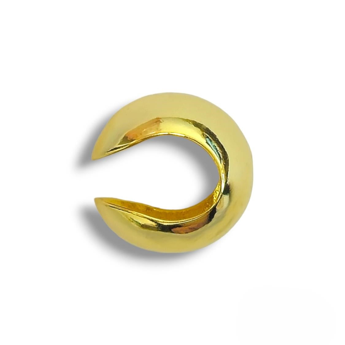 Minimalist golden ear cuff to elevate everyday ensembles