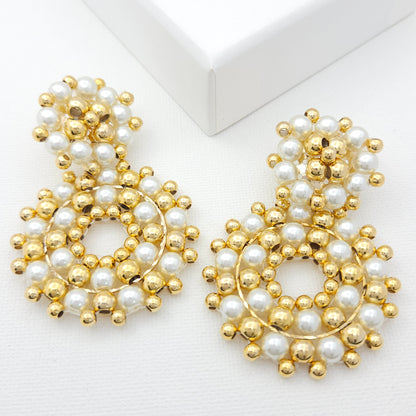 Circle earrings