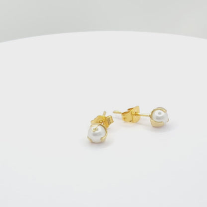 Pearl Stud Earrings
