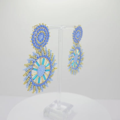 Flaming Sun Earrings