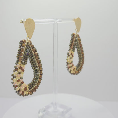 Teardrop-Inspired Earrings