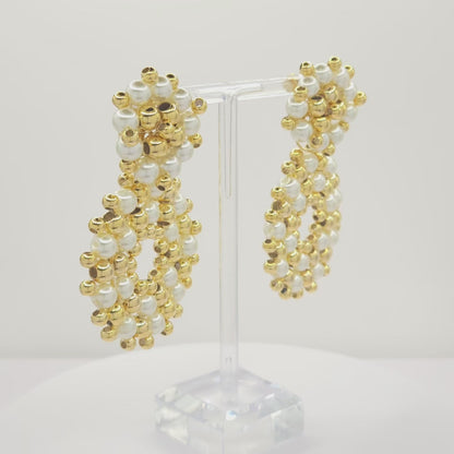 Circle earrings