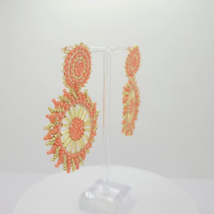 Flaming Sun Earrings