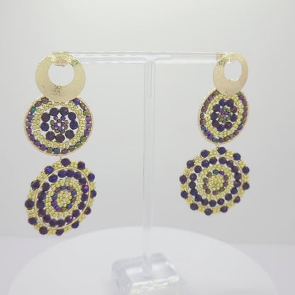 Dangling Suns Earrings