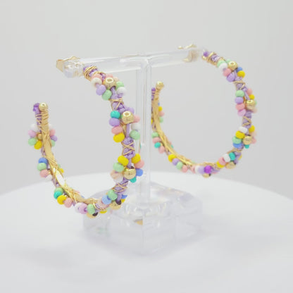 Floral Hoops