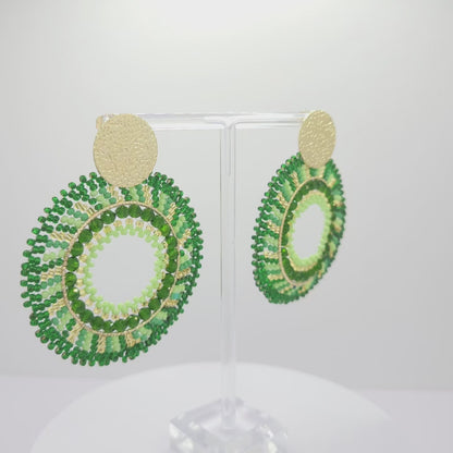 Hollow Circle Earrings