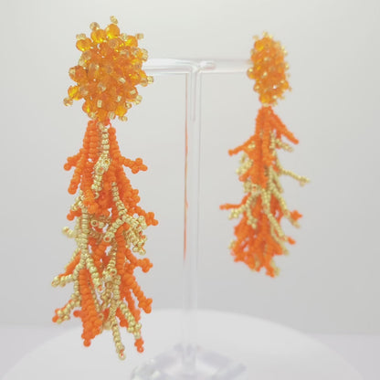 Coral-Inspired Earrings